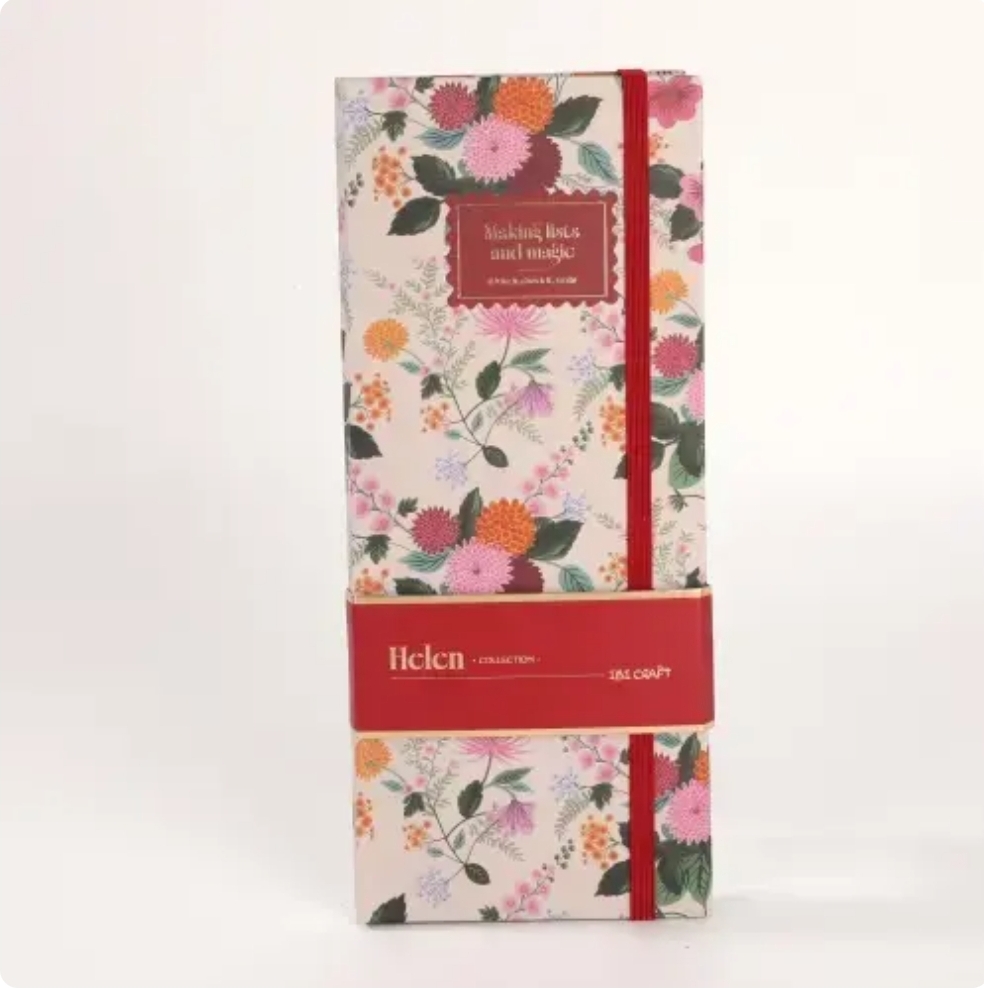 Anotador + notas adhesivas Helen Ibi Craft