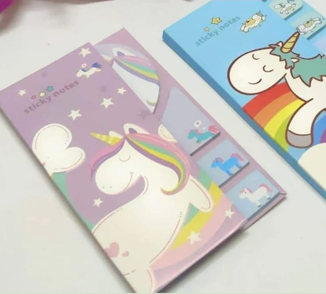 Stick note unicornio