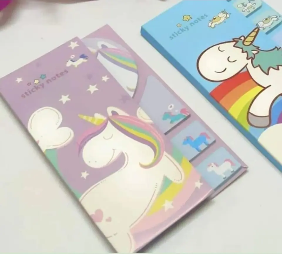 Stick note unicornio