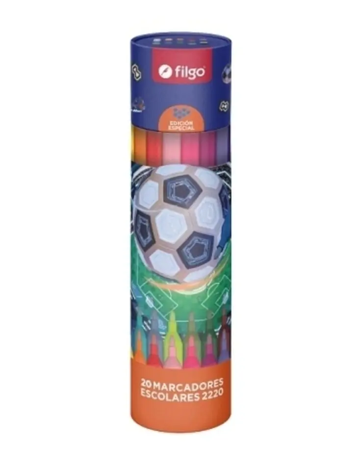 Marcadores Filgo pinto 2220 - estuche 20 fantasia