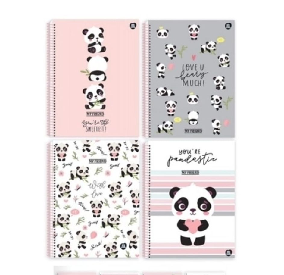 Cuaderno a5 Animativa 80 hojas my friend c/ espiral tapa dura