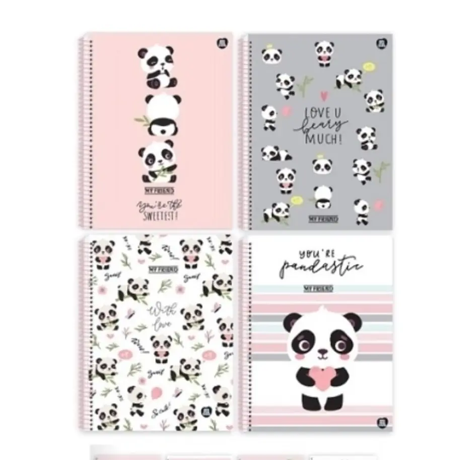 Cuaderno a5 Animativa 80 hojas my friend c/ espiral tapa dura