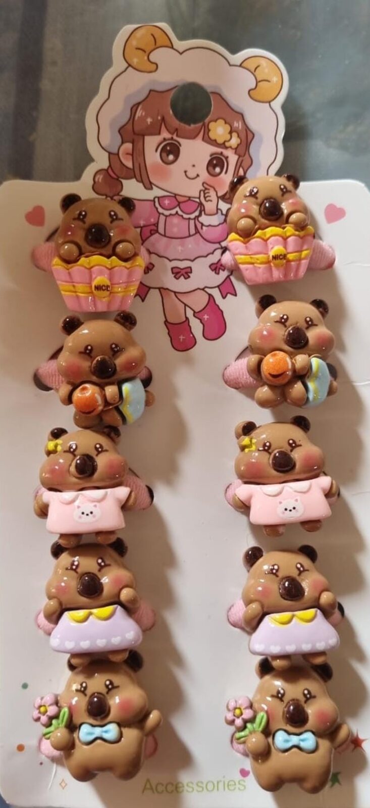 Colitas de pelo capybara