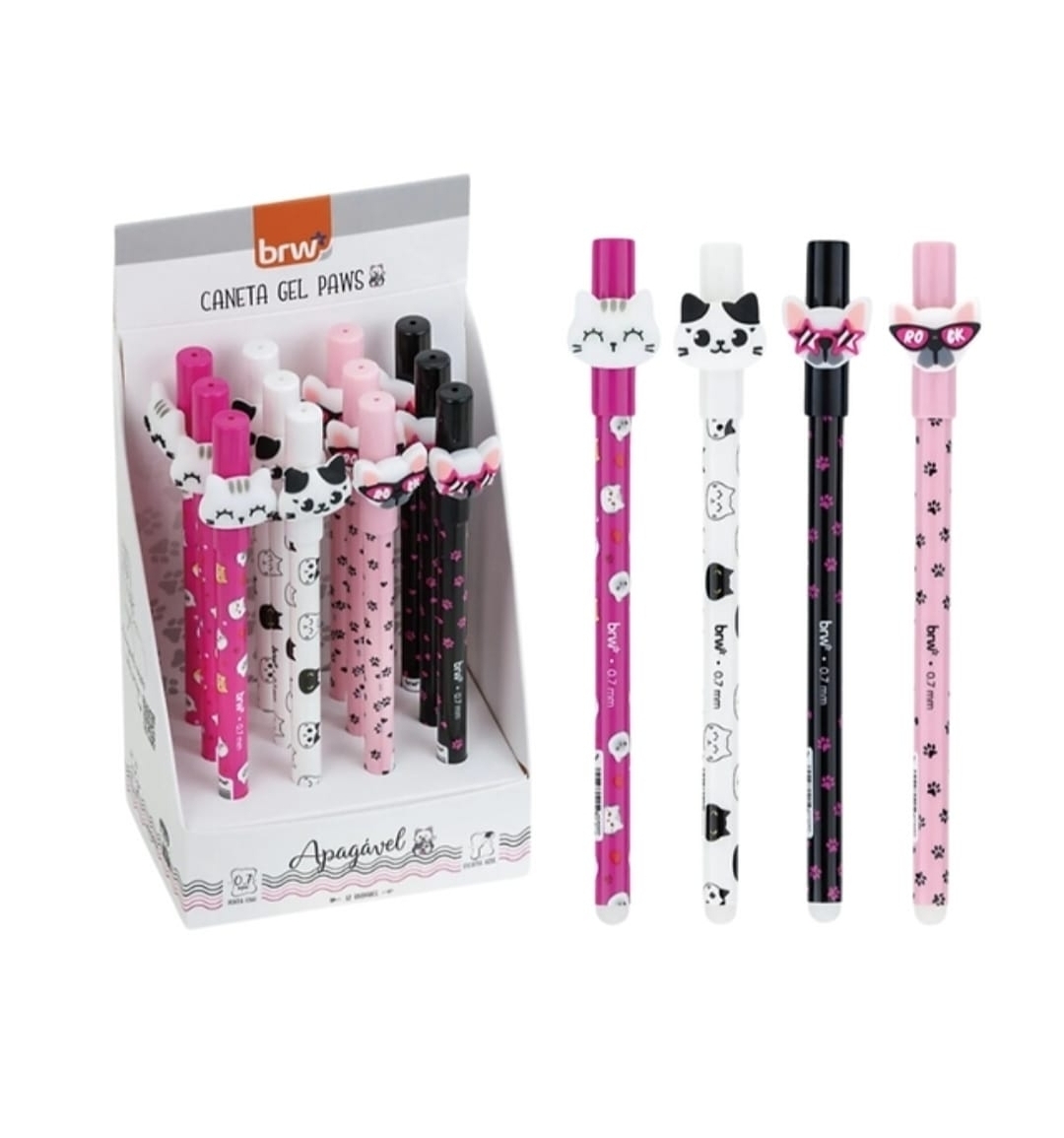 Bolígrafos Borrable Gel Paw