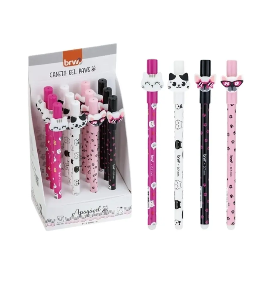 Bolígrafos Borrable Gel Paw