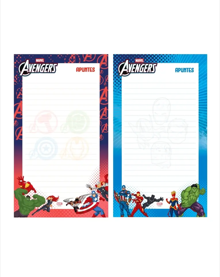 Block Vertical x2 Avengers