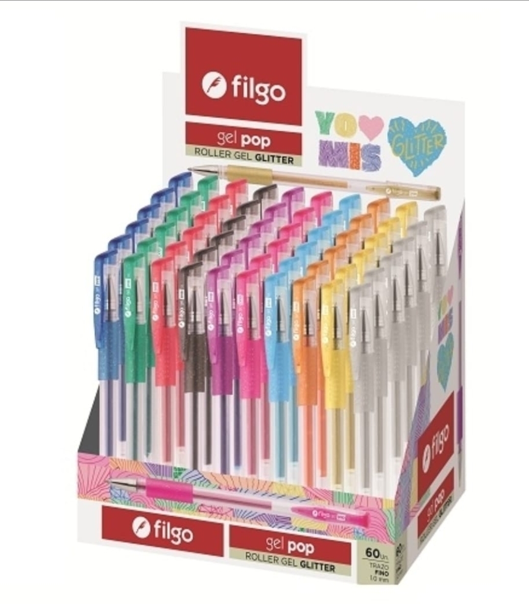 Bolígrafo Filgo roller gel pop