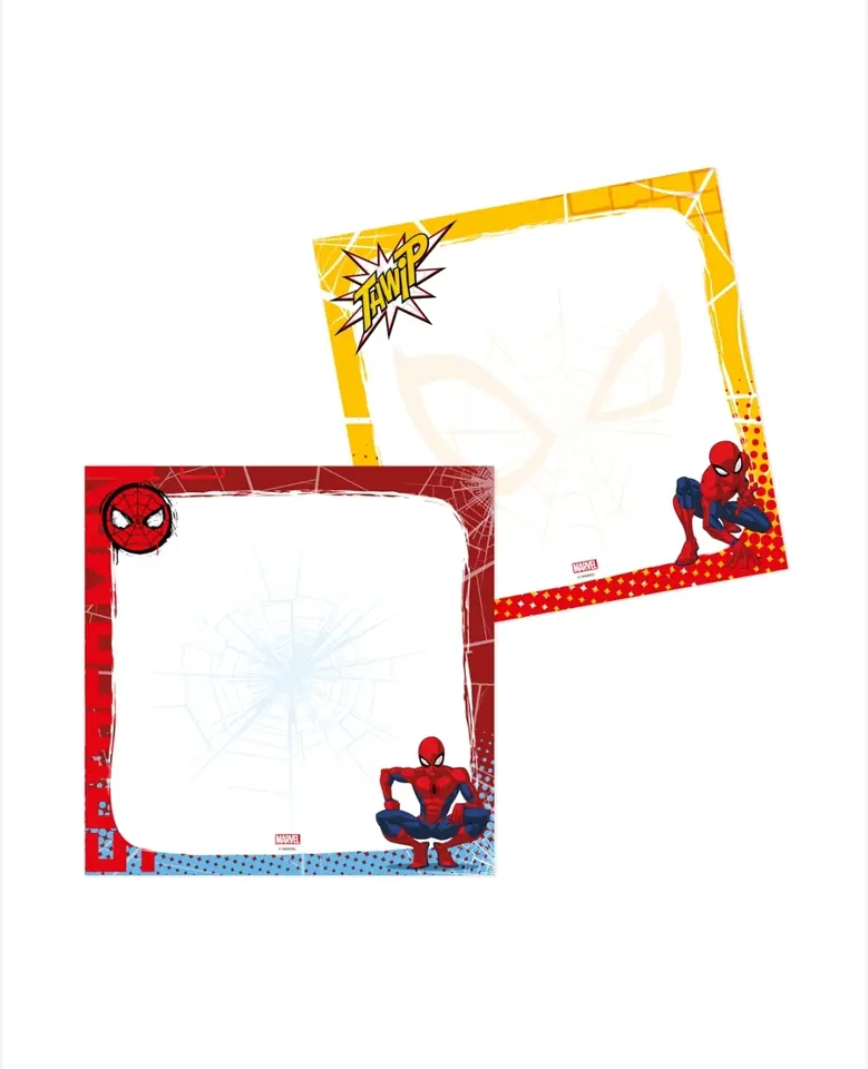 Block Cuadrado x2 Spiderman
