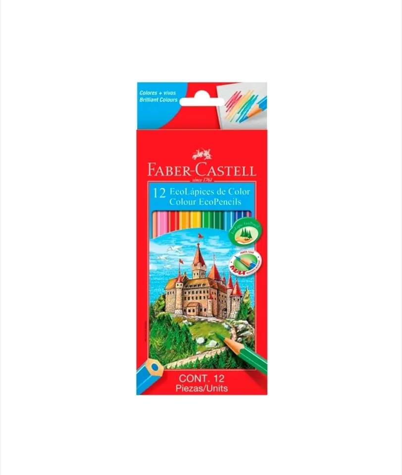 Lápices de Colores x12 Faber-Castell