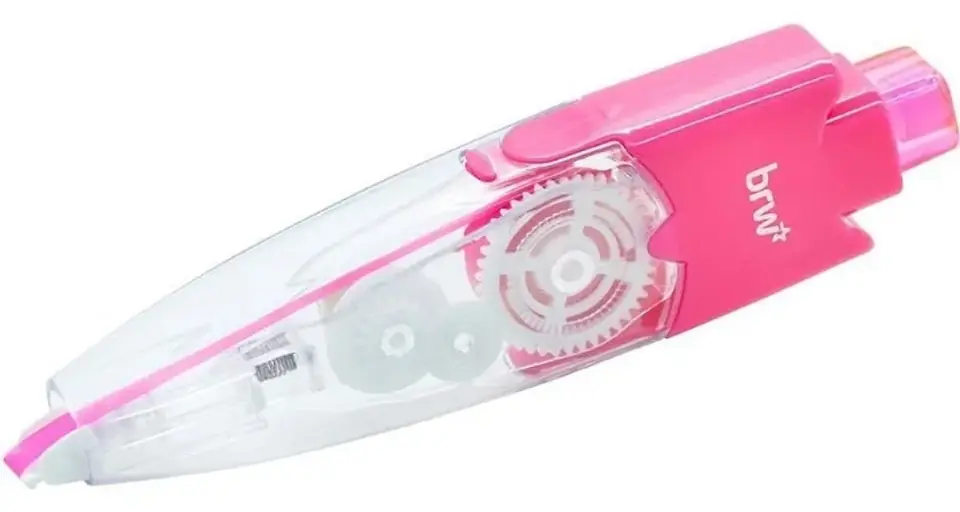 Brw resaltador retractil en cinta neon 5mmx6m