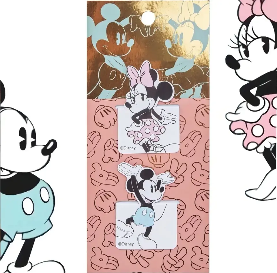 Marcador Libro Magnético Minnie & Mickey X2 Mooving