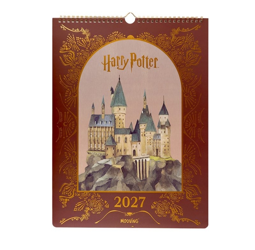 Calendario de pared 2027 Harry Potter