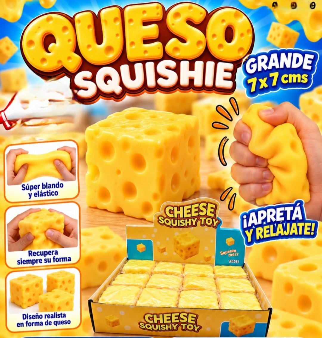 Queso squishy grande