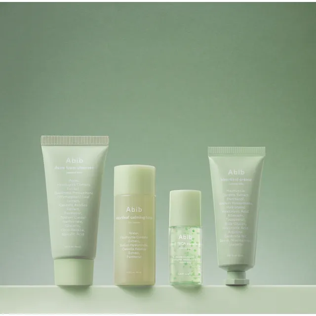 Abib - Set de Prueba Heartleaf Calming Trial Kit