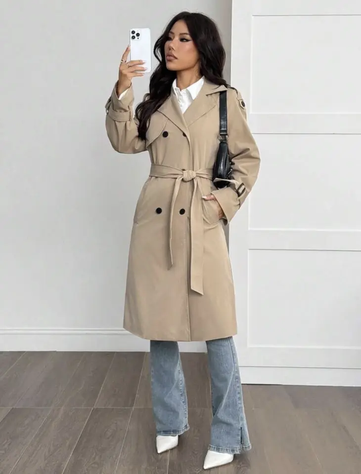 Trench RAIN - Interior peludo