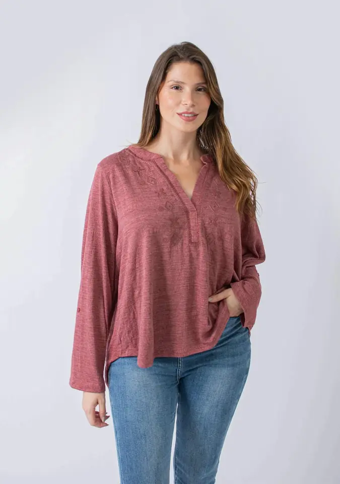 BLUSA C/ DISEÑO 7513