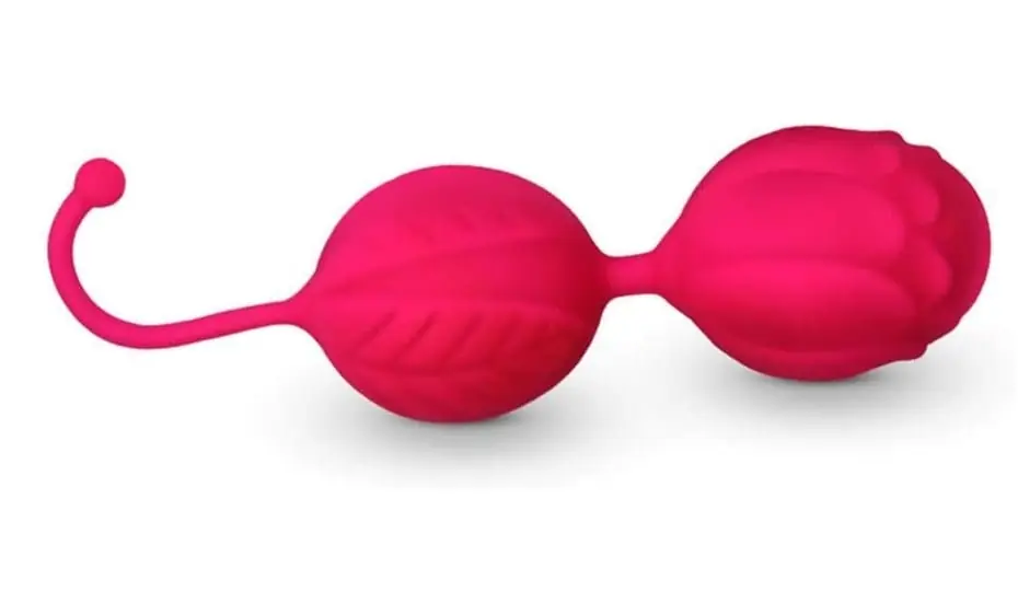 Bola Kegel Forma de Flor Rosa