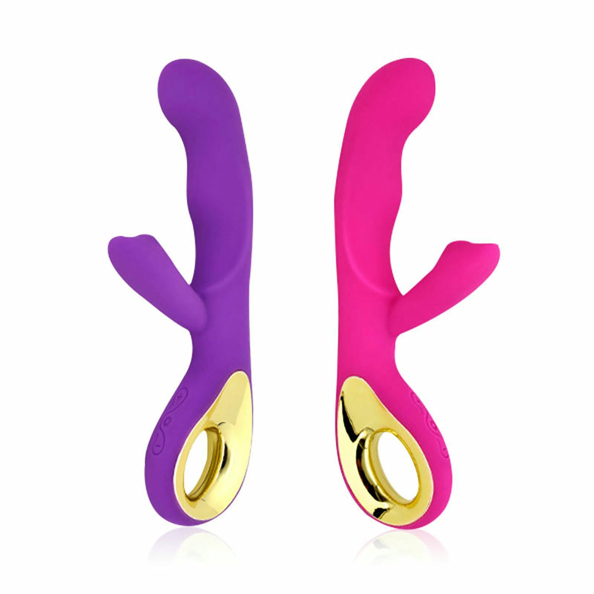 Vibrador Mengqi Punto G y Clítoris Doble Motor