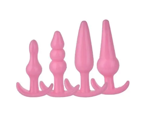 Kit de 4 Plugs Anales Graduales