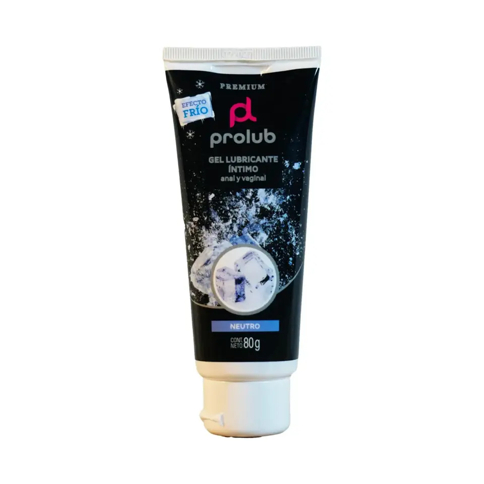 Gel Lubricante ProLub Efecto Frío Neutro 80 g
