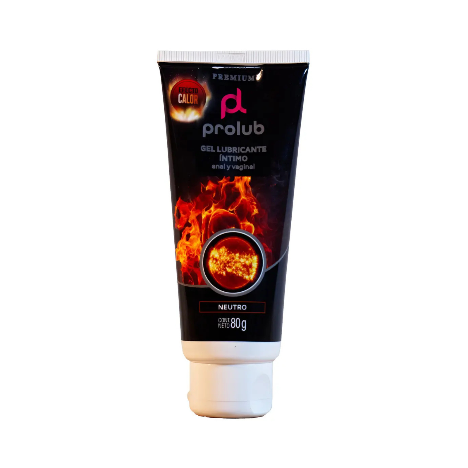 Gel Lubricante ProLub Efecto Calor Neutro 80 g