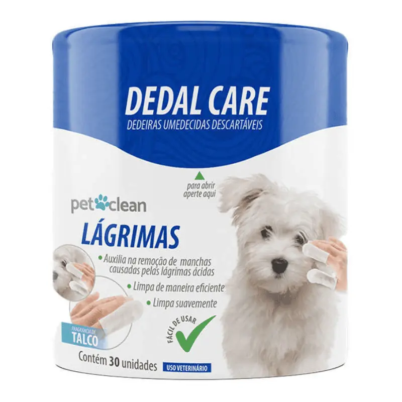 Limpiador de Lágrimas Dedal Care Pet Clean. Dedales especializados para perros y gatos
