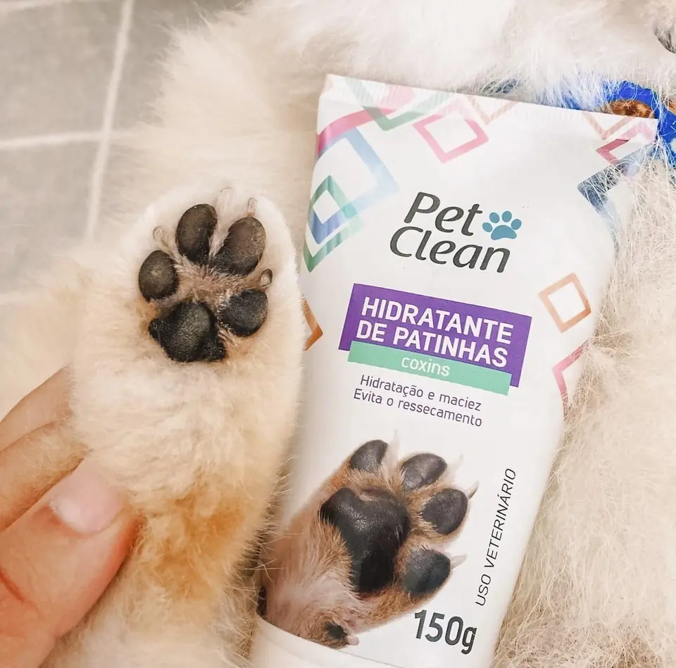 Hidratante humectante de patas para perros Pet Clean 150g