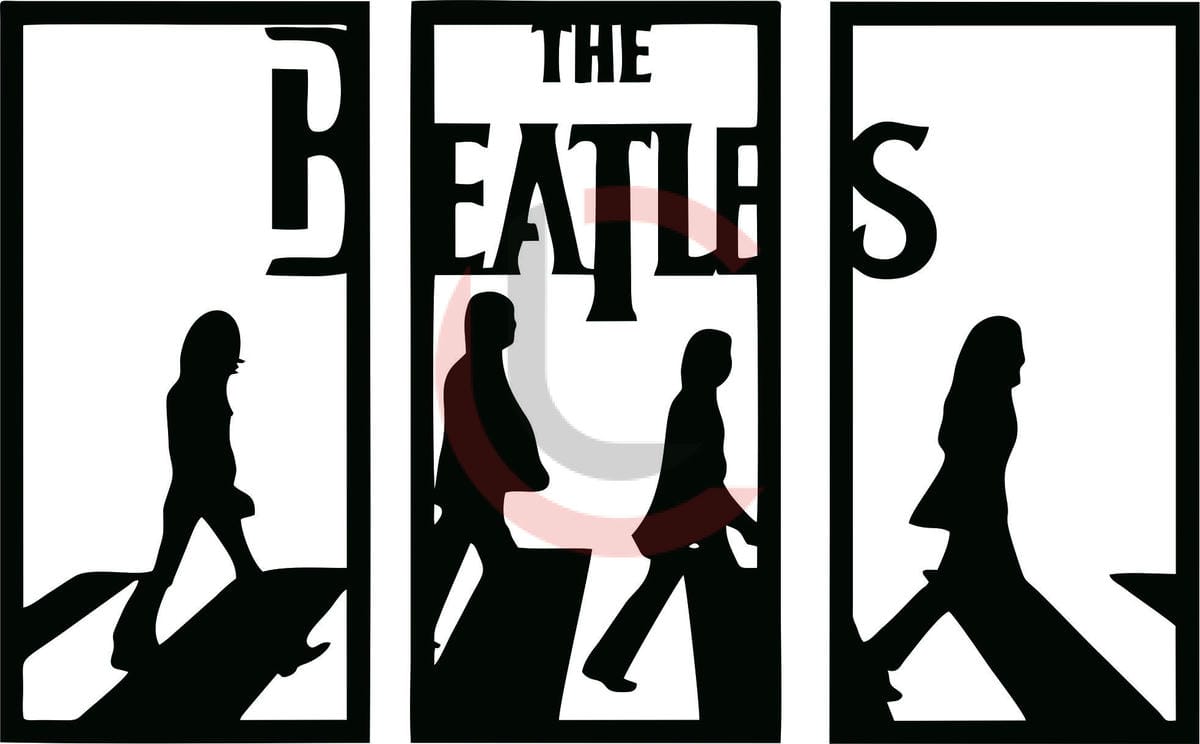 Cuadro tríptico The Beatles