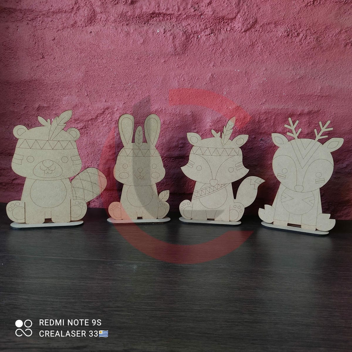 Figuras con base para pintar