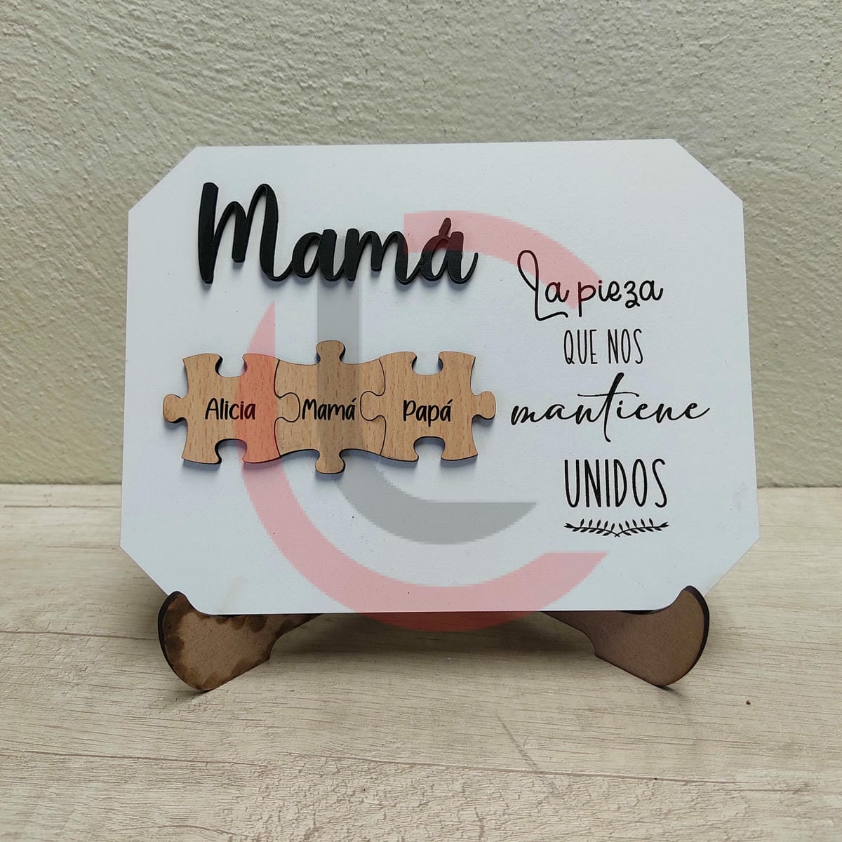 Cuadro decorativo con soporte