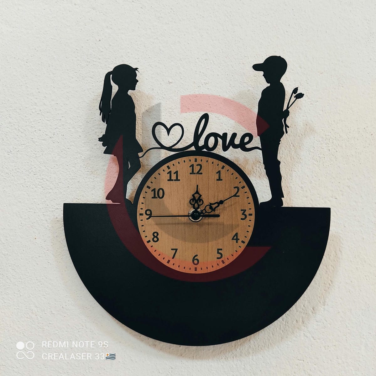 Relojes estilo Disco de Vinilo