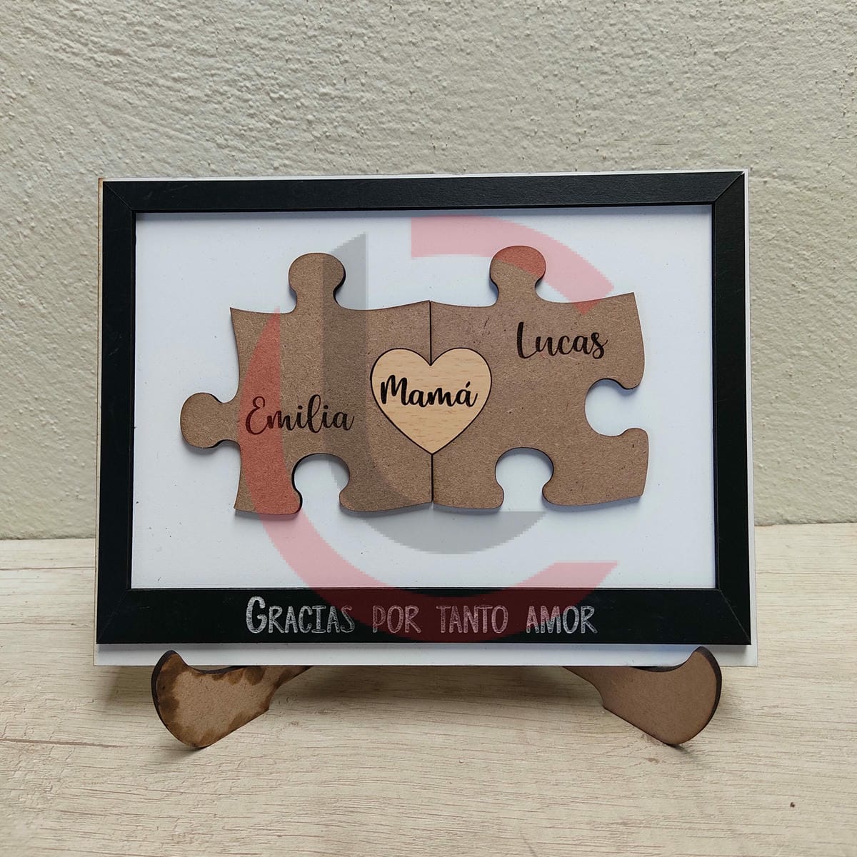 Cuadro piezas de puzzle