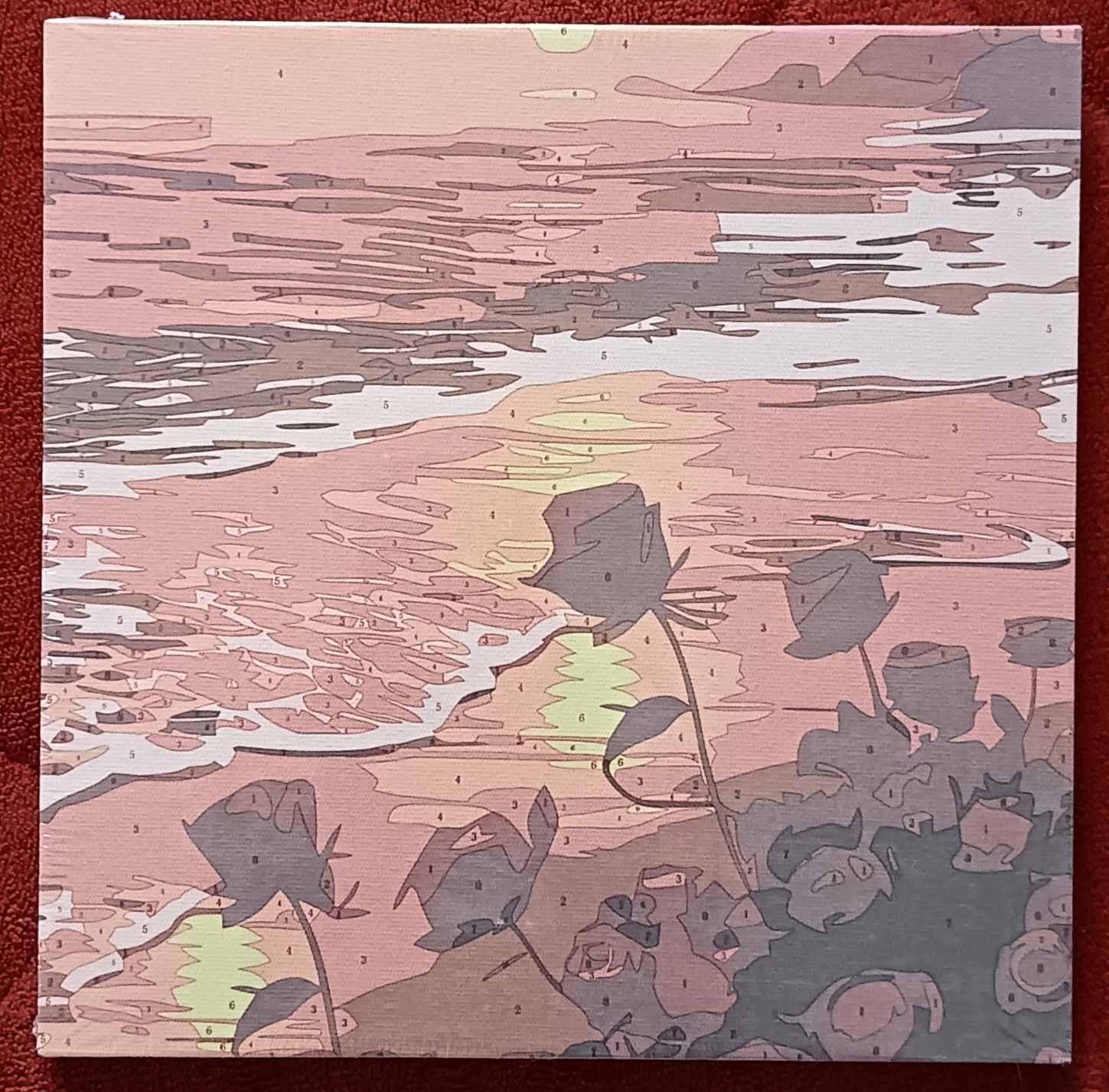 Rosas en atardecer.