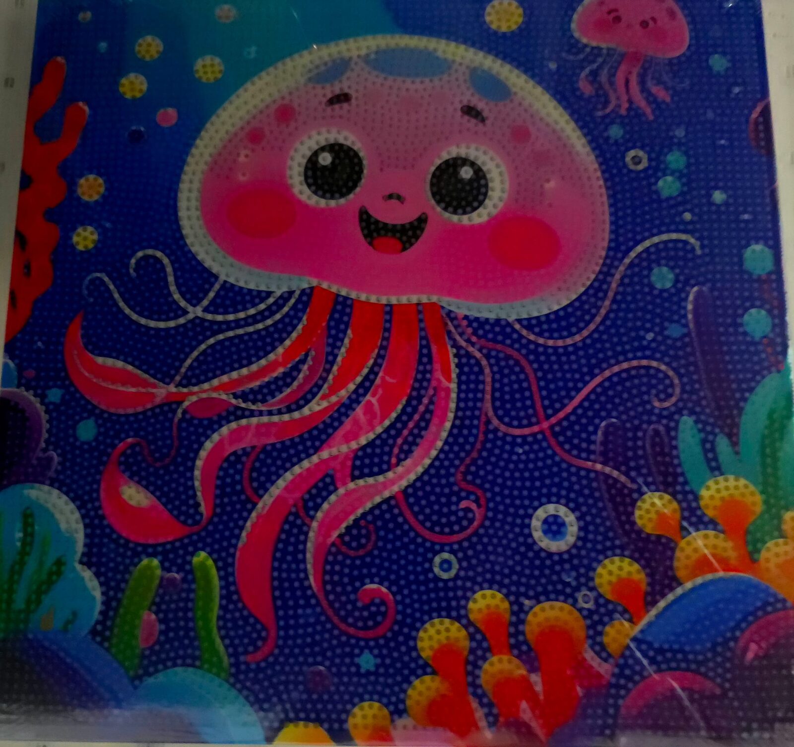Cuadro, pulpo.
