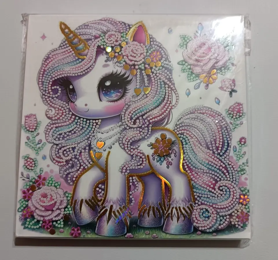 Unicornio brillante.