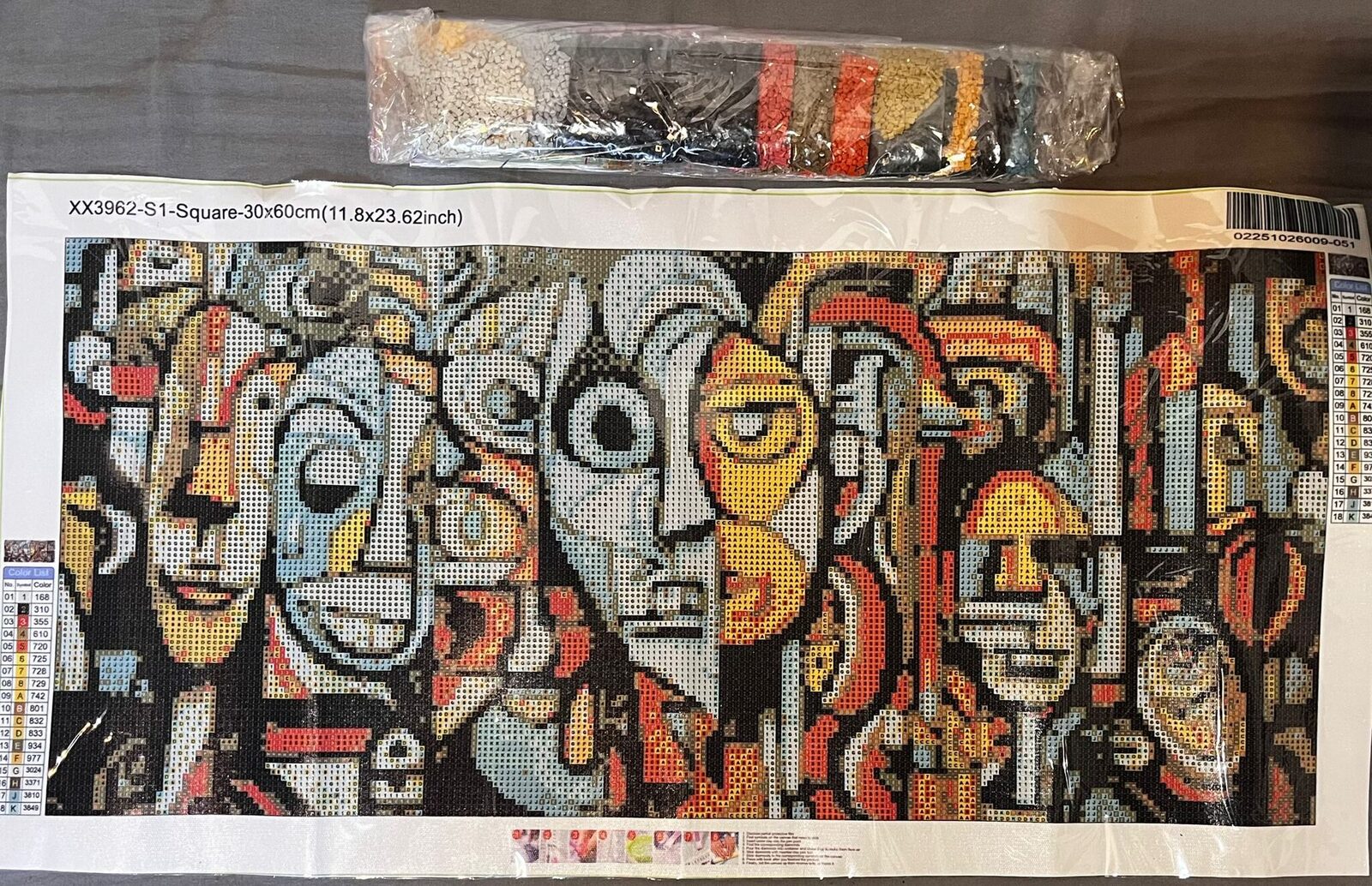 lienzo  Picazo 60x30cm