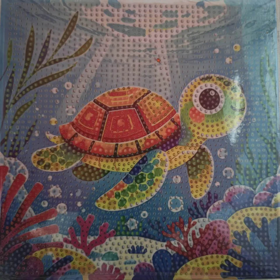 Cuadro tortuga bebé.