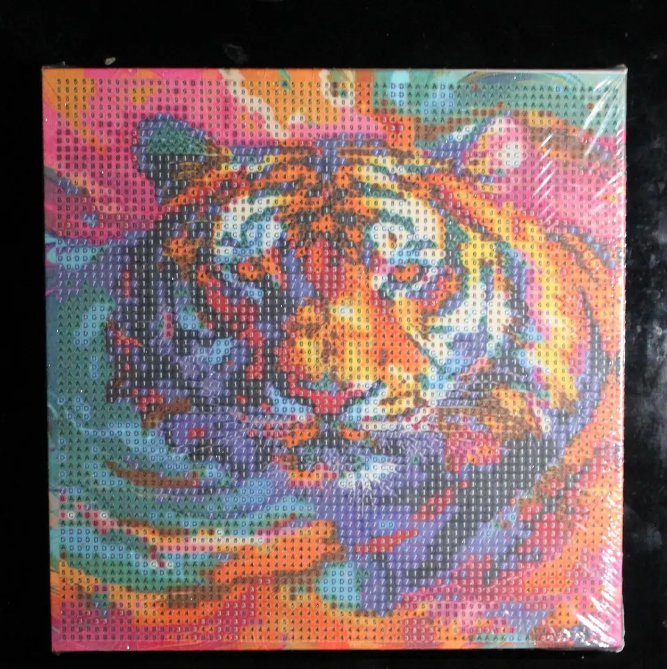 Tigre colorido.
