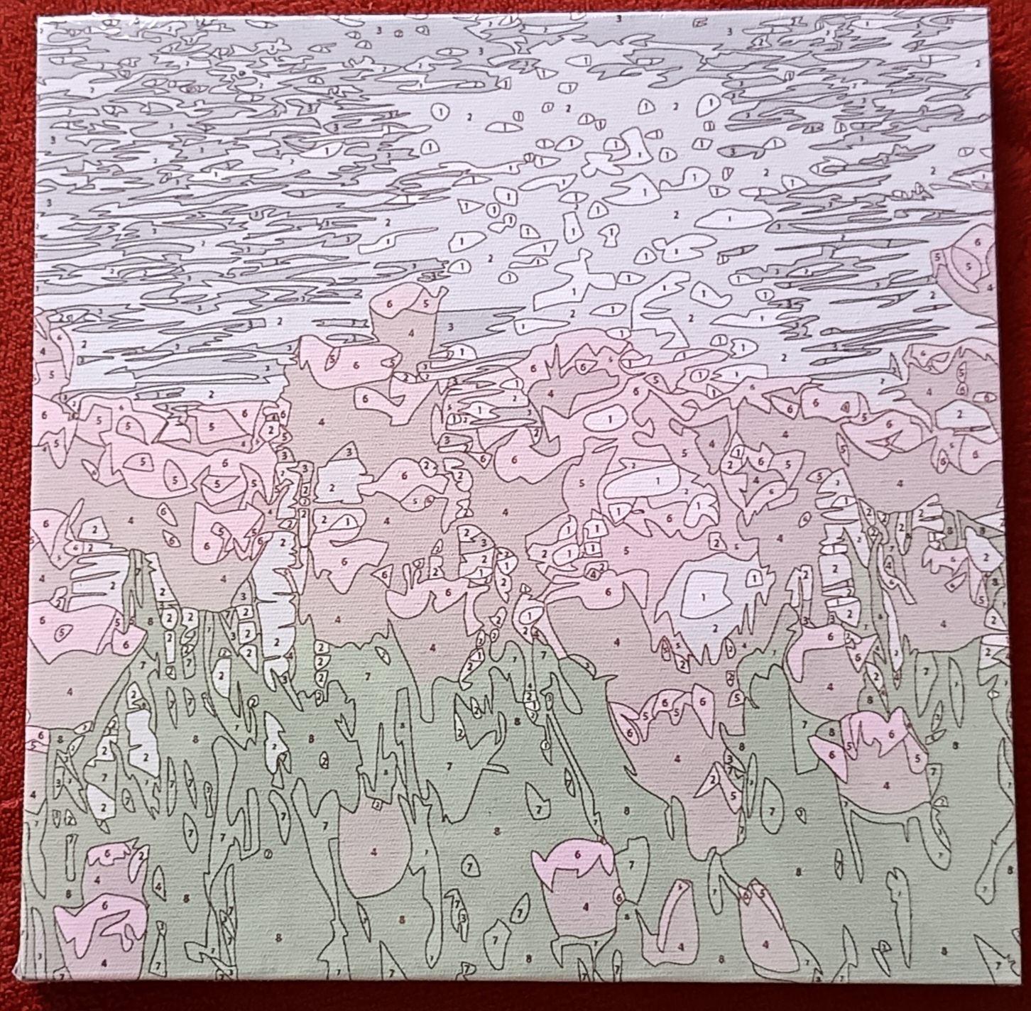 Tajamar de rosas.