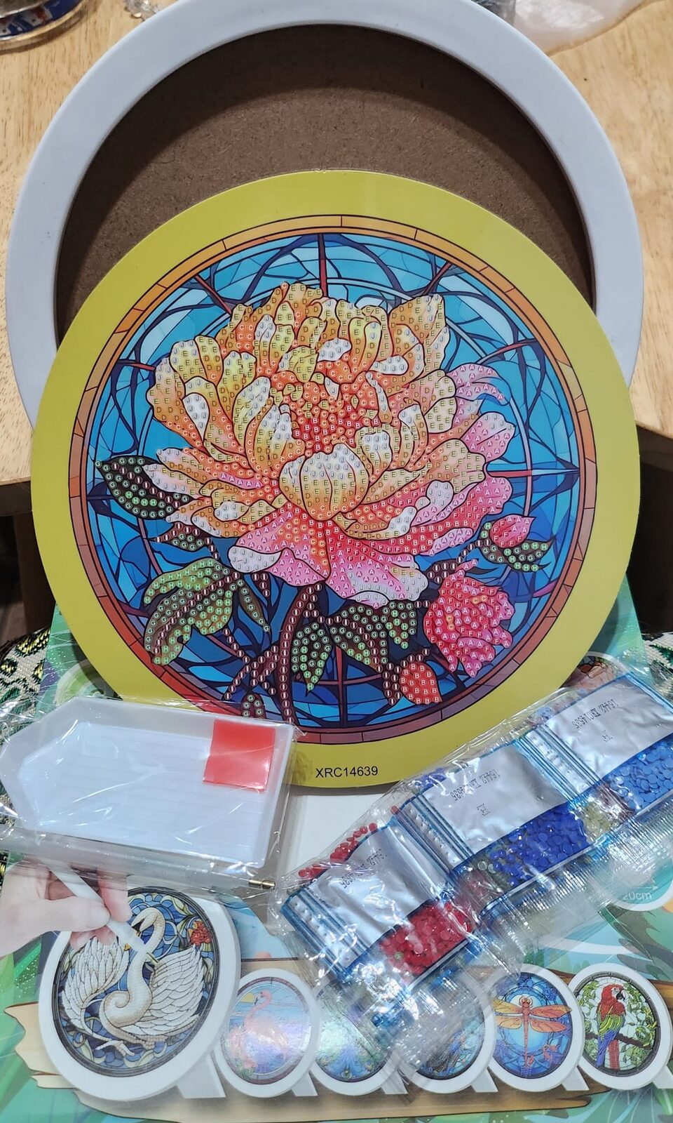 Flor rosada.
