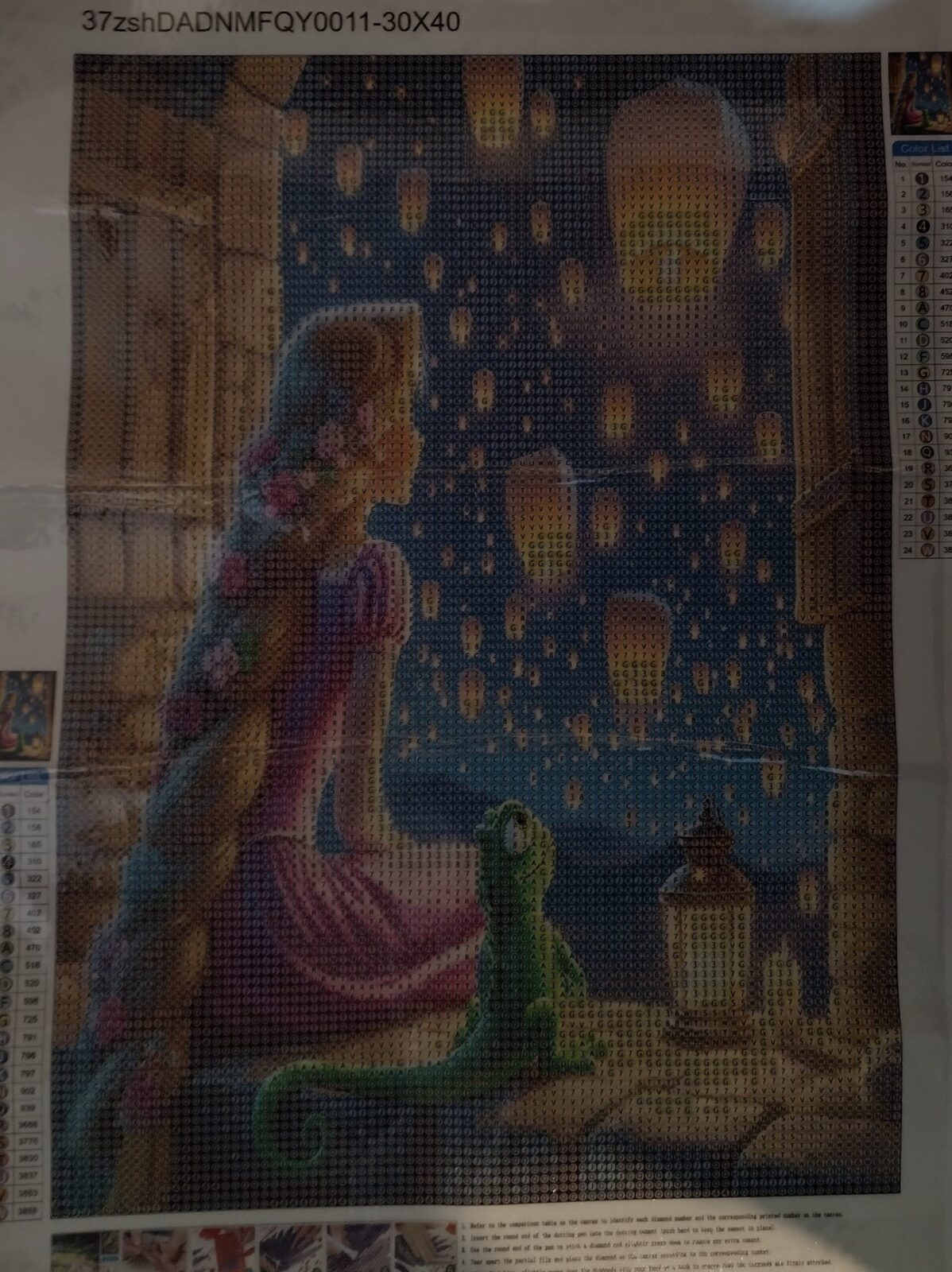 Rapunzel y sapo.