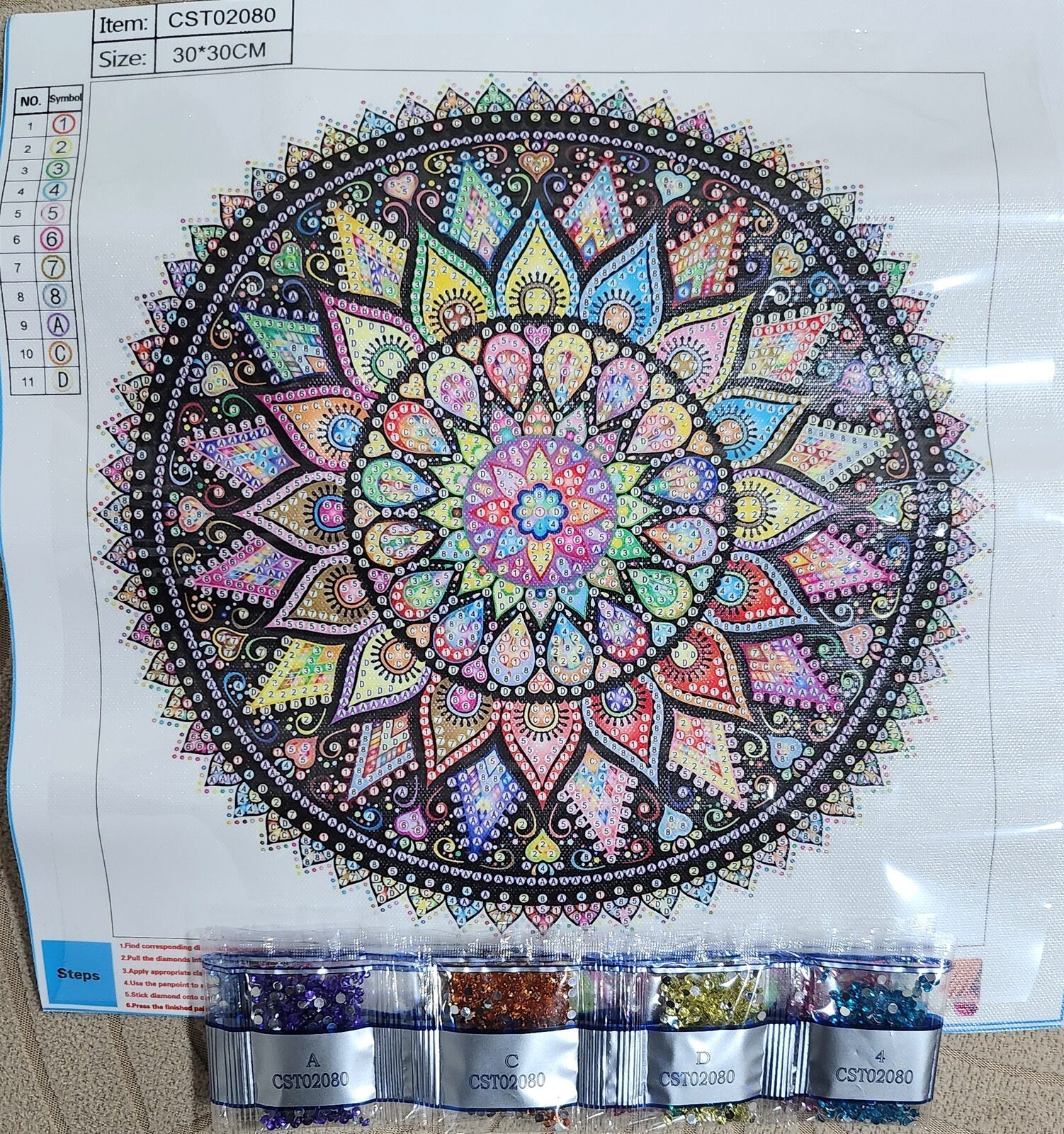 MANDALA NEGRA.