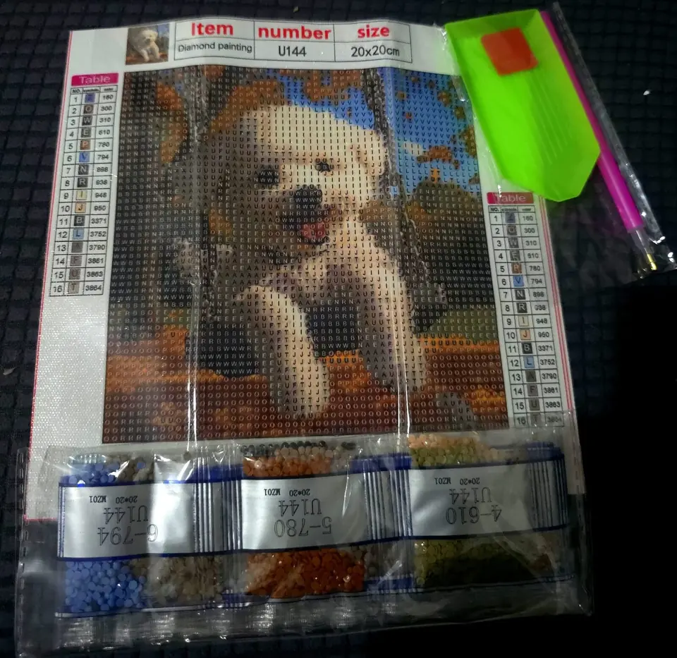 Perrito copito 20 x 20
