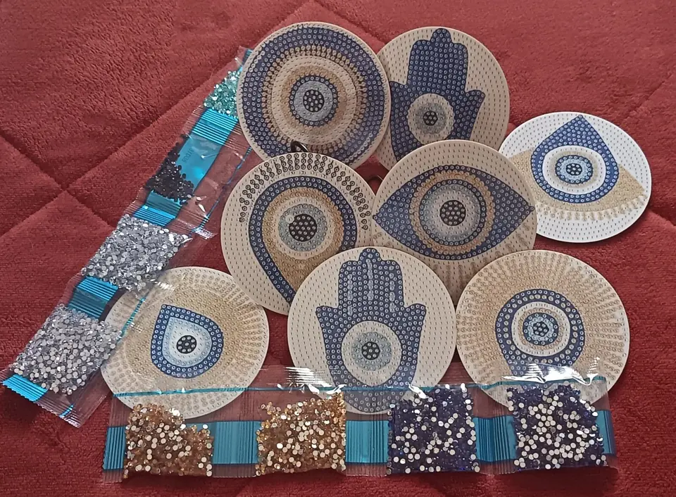 Posavasos ojo turco.