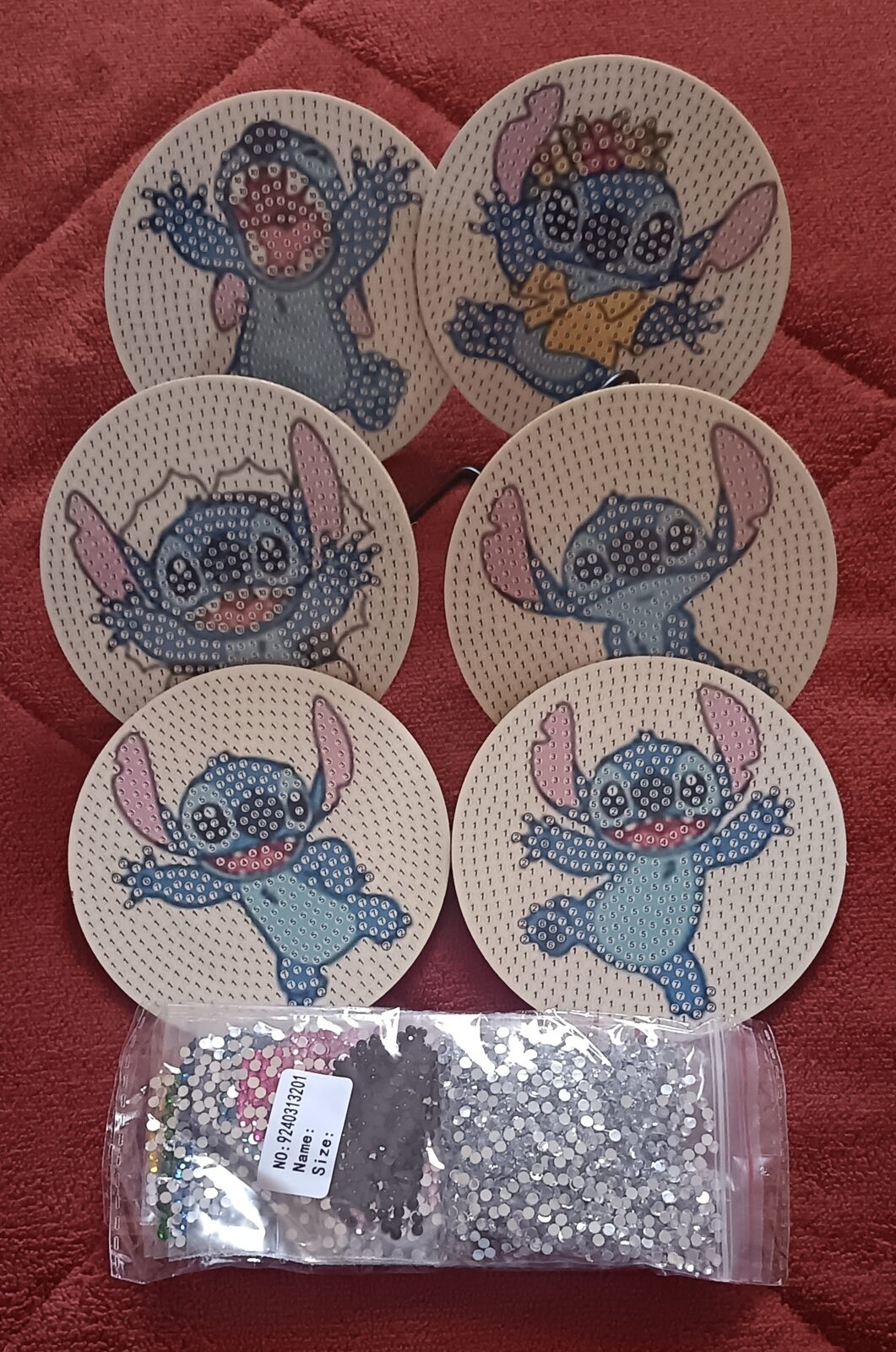 Posavasos Stich.