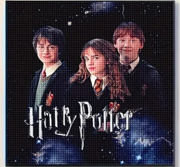 Harry Potter, los tres personajes.