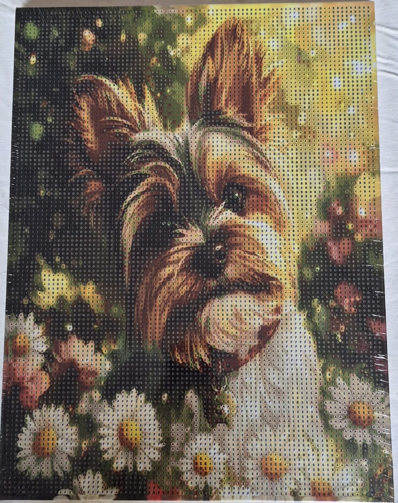 Perrito barbilla