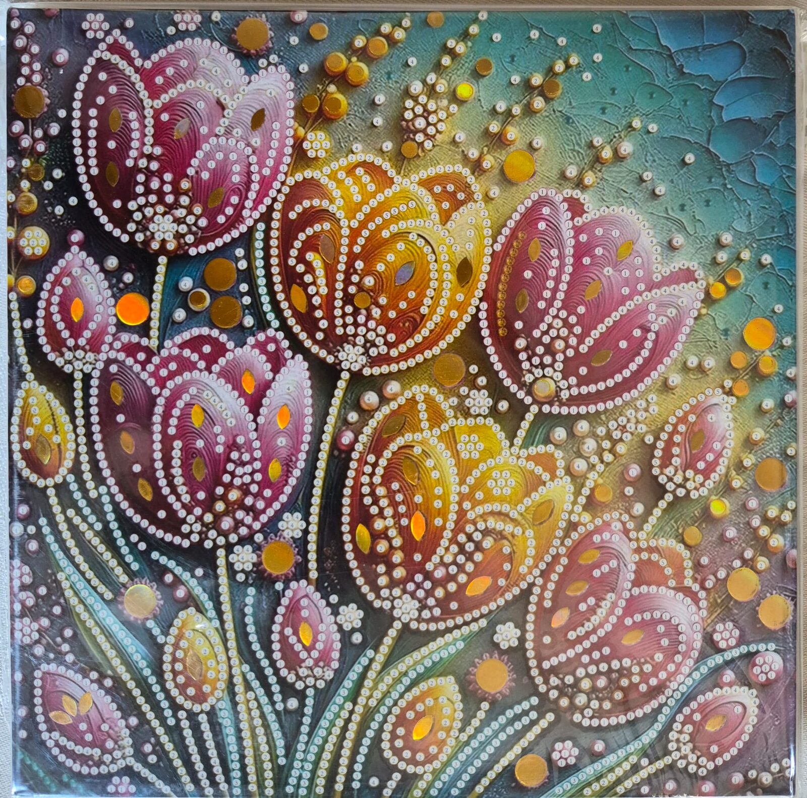 Tulipanes brillantes
