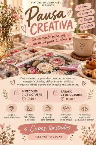Pausa creativa.