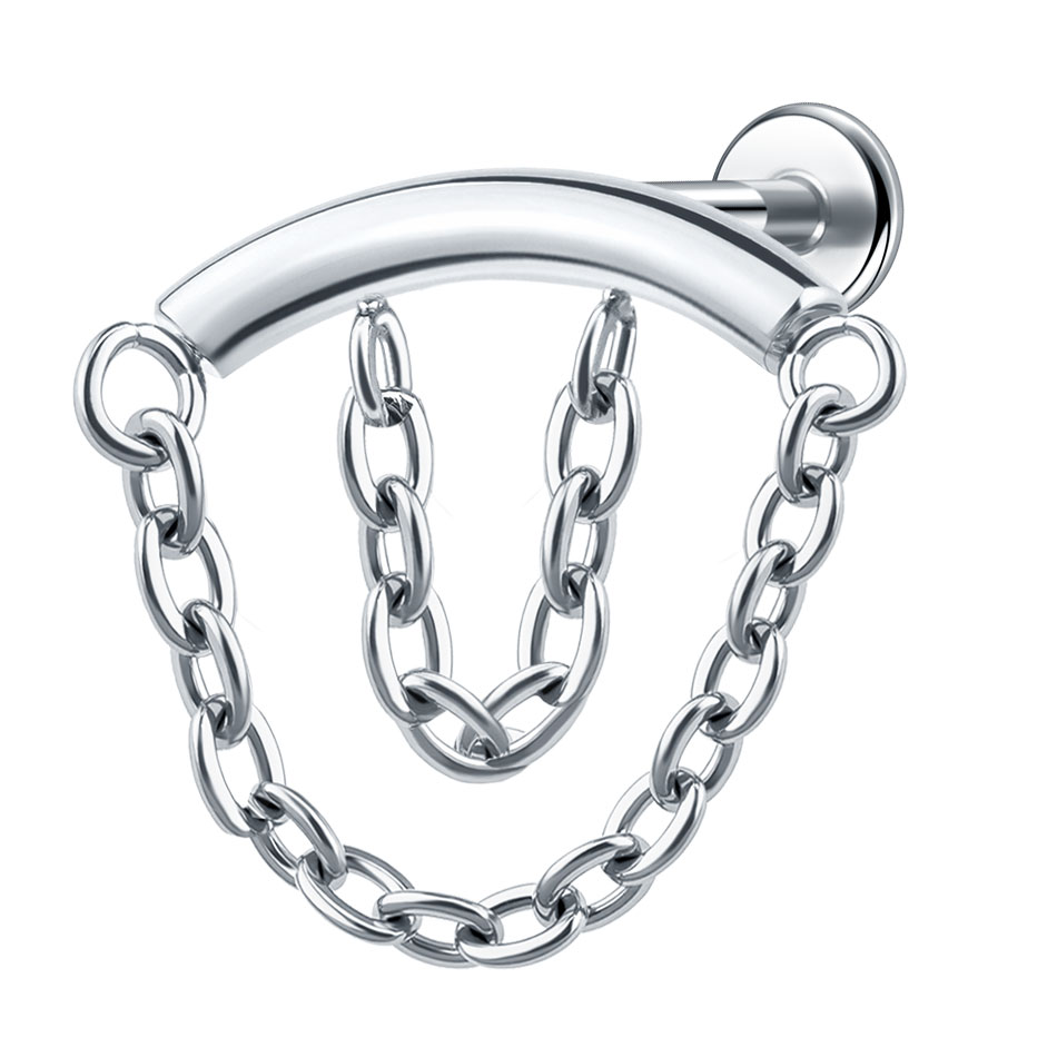 Labret two chains hidden helix